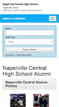 Mobile Screenshot of napervillecentralhighschool.org